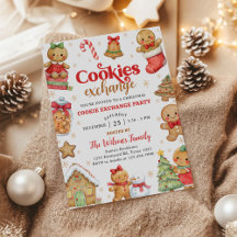 Lebkuchen-Weihnachtsplätzchen-Tauschparty