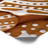 Lebkuchen Weihnachtsposter Poster (Ecke)
