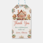 Lebkuchen Weihnachtsweihnachtsweih Geburtstag Geschenkanhänger (Vorderseite)