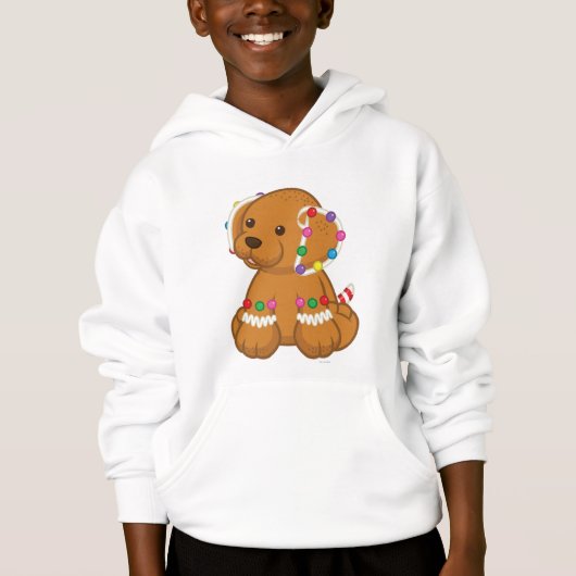 Lebkuchen-Welpe Hoodie (Vorderseite)