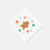 Lebkuchen wünscht Servietten (Ecke)