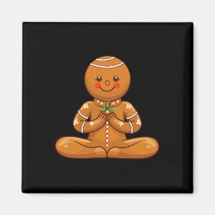 Lebkuchen Yoga Weihnachtsgebäck Weihnachten Weihna Magnet