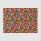 Lebkuchen Zitrusfrüchte Gewürze Rustikaler Weihnac Seidenpapier (Vorderseite)