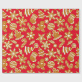 Lebkuchen Zuckerrüben Geschenkpapier (Flach)