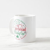 Lebkuchenbackbetrieb Humorvoll Kaffeetasse (Vorderseite Links)