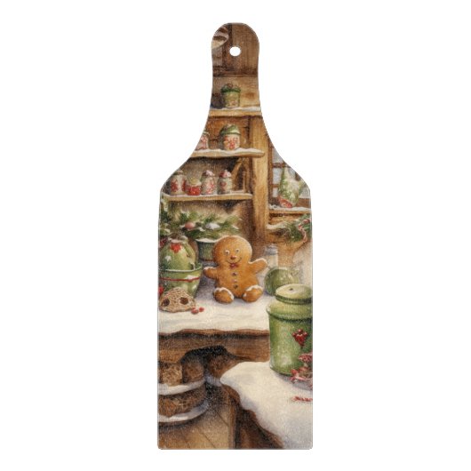 Lebkuchenbäckerei Schneidebrett (Vorderseite)