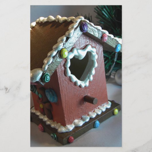 LebkuchenBirdhouse I Briefpapier (Vorderseite)