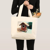 LebkuchenBirdhouse Jumbo Stoffbeutel (Vorderseite (Produkt))