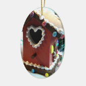 LebkuchenBirdhouse Keramikornament (Links)