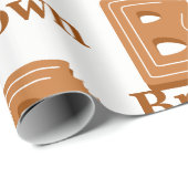 Lebkuchenbrief B Weihnachten Geschenkpapier (Rolleneckpunkt)