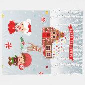 Lebkuchendecke Fleecedecke (Vorderseite (Horizontal))