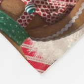 Lebkuchendecke Fleecedecke (Ecke)