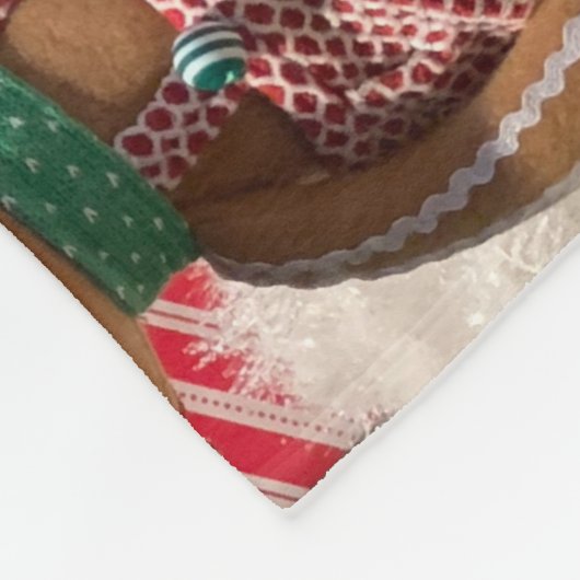 Lebkuchendecke Fleecedecke (Ecke)