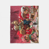 Lebkuchendecke Fleecedecke (Vorderseite)