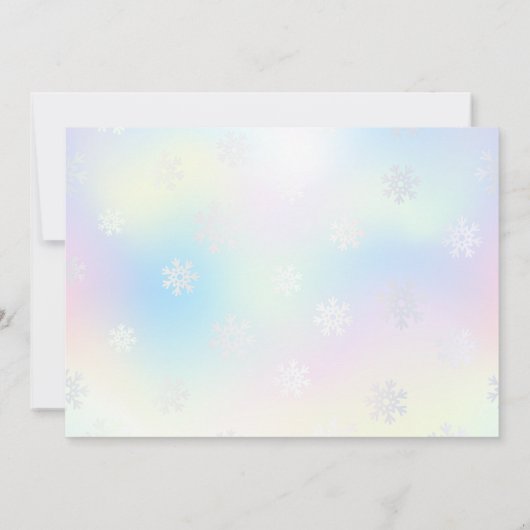 Lebkuchendekor-Party Einladung (Rückseite)