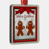 Lebkuchenfamilie von zwei Paar Premium Ornamente (Rechts)