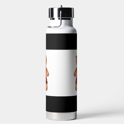 Lebkuchenflasche Trinkflasche (rechts)