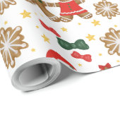 Lebkuchenfreunde Weihnachtspapier Geschenkpapier (Rolleneckpunkt)