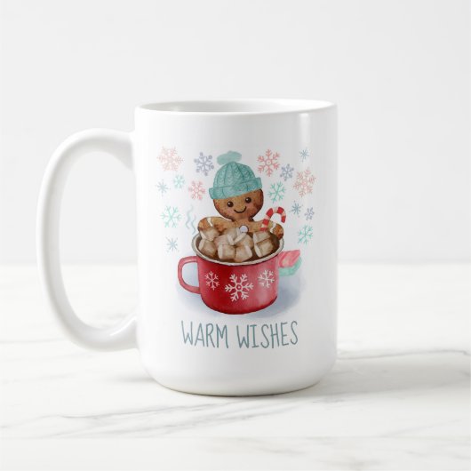 Lebkuchengebäck & Kakaoweihnachtsgebäck Kaffeetasse (Links)