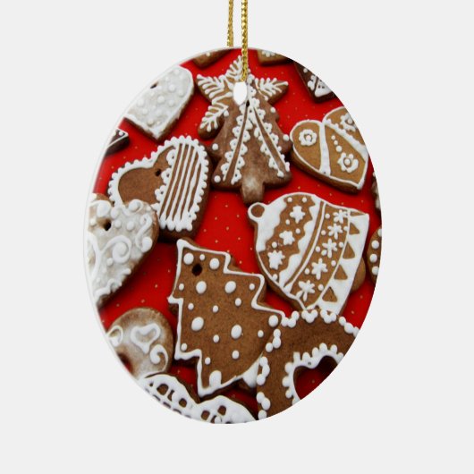 Lebkuchengebäck Keramik Ornament (Rechts)