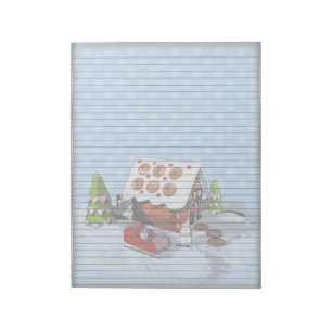 Lebkuchengebäck, Konfektionshaus Notepad Notizblock