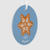 Lebkuchengebäck Ornament (Vorderseite)