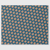 Lebkuchengebäck Weihnachten Geschenkpapier (Flach)