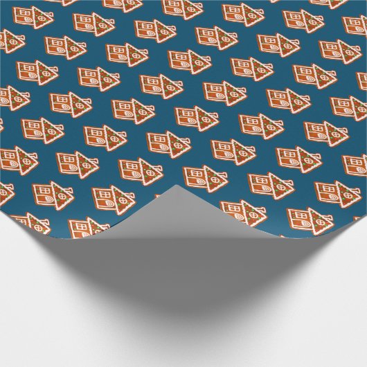 Lebkuchengebäck Weihnachten Geschenkpapier (Ecke)
