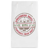 Lebkuchengebäck Weihnachtsfeiertag Kleine Geschenktüte (Vorderseite)