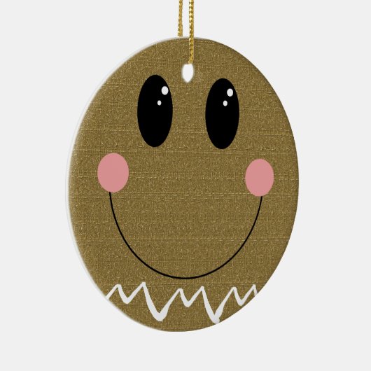 Lebkuchengesicht Personalisierte Ornamente (Rechts)