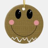 Lebkuchengesicht Personalisierte Ornamente (Vorne)