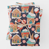 Lebkuchenhaeuser Geschenkpapier Set (Beispiel)