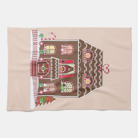 Lebkuchenhandtuch Geschirrtuch (Horizontal)