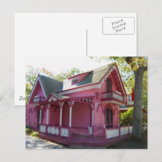 Lebkuchenhaus 7 postkarte (Vorne/Hinten)