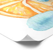 Lebkuchenhaus Baby-Duschschaumbrett Poster (Ecke)