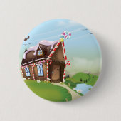 Lebkuchenhaus Button (Vorderseite)