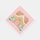 Lebkuchenhaus | Christmas Cookie Exchange Serviette (Ecke)