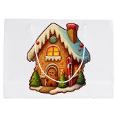 Lebkuchenhaus Große Geschenktüte (Rückseite)