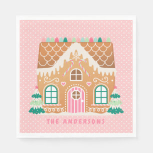 Lebkuchenhaus Personalisiert Napkins Serviette