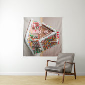 Lebkuchenhaus Wandteppich (Beispiel (Horizontal))