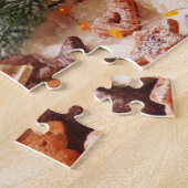 Lebkuchenhaus Weihnachten Puzzle (Seite)
