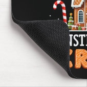 Lebkuchenhäuschen-Baukrew Kinder Männer Frauen Mousepad (Ecke)