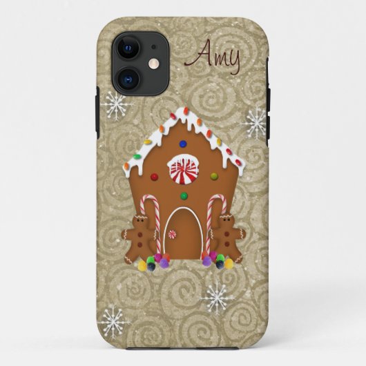 Lebkuchenhäuschen Case-Mate iPhone hülle (Rückseite)