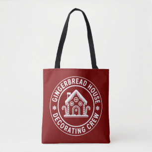 Lebkuchenhäuschen-Dekorations-Team Weihnachten Fam Tasche