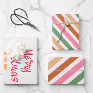 Lebkuchenhäuschen-Dekorationsparty Geschenkpapier Set