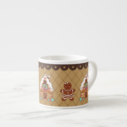 Lebkuchenhäuschen-Espressotasse  Espressotasse (Vorderseite Rechts)