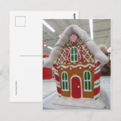 Lebkuchenhäuschen Postkarte (Vorne/Hinten)