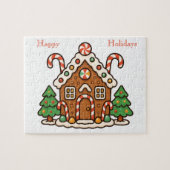 Lebkuchenhäuschen Puzzle (Horizontal)