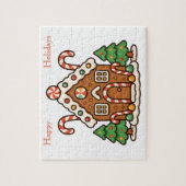 Lebkuchenhäuschen Puzzle (Vertikal)