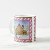 Lebkuchenhäuschen-Tasse Kaffeetasse (Vorderseite Links)